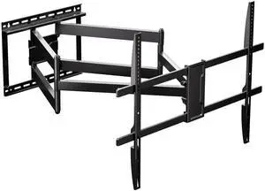 Corner Long Arm Full Motion TV Wall Mount, Extra Long 42.5-Inch Extension, Heavy-Duty Dual Arm Bracket for 43100 Inch TVs, Swivel Tilt Level Adjustment, Max VESA 800x600, 132 lbs Corner Long Arm Full Motion TV Wall Mount, Extra Long 42.5-Inch Extension, Heavy-Duty Dual Arm Bracket for 43100 Inch TVs, Swivel Tilt Level Adjustment, Max VESA 800x600, 132 lbs