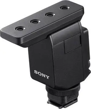 Digital MI Shoe Shotgun Microphone with Beamforming Technology for Three switchable directivities - ECM-B10,Black Digital MI Shoe Shotgun Microphone with Beamforming Technology for Three switchable directivities - ECM-B10,Black