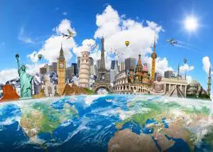20x10ft Fabric Around The World Travel Backdrop Global Travel World Map Photo Background Famous Landmark Earth Backdrop Home Decor Birthday Party Banner Kids Adult Portrait Photoshoot Props 20x10ft Fabric Around The World Travel Backdrop Global Travel World Map Photo Background Famous Landmark Earth Backdrop Home Decor Birthday Party Banner Kids Adult Portrait Photoshoot Props