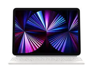 Magic Keyboard: iPad Keyboard case for iPad Pro 11-inch (1st, 2nd, 3rd, 4th gen) and iPad Air (4th, 5th gen, and M2), Great Typing Experience, Built-in trackpad, British English - White Magic Keyboard: iPad Keyboard case for iPad Pro 11-inch (1st, 2nd, 3rd, 4th gen) and iPad Air (4th, 5th gen, and M2), Great Typing Experience, Built-in trackpad, British English - White