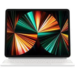 Magic Keyboard: iPad Keyboard and case for iPad Pro 12.9 inch (3rd, 4th, 5th and 6th gen) and iPad Air (M2), Great Typing Experience, Built-in trackpad, Ukrainian - White Magic Keyboard: iPad Keyboard and case for iPad Pro 12.9 inch (3rd, 4th, 5th and 6th gen) and iPad Air (M2), Great Typing Experience, Built-in trackpad, Ukrainian - White