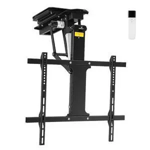 360° Manual Swivel Electric Flip Down TV Mount for 3275 Inch Flat/Curved Screens, Remote Control, 080° Electric Tilt, for Living Room, Bedroom, and Patio 360° Manual Swivel Electric Flip Down TV Mount for 3275 Inch Flat/Curved Screens, Remote Control, 080° Electric Tilt, for Living Room, Bedroom, and Patio