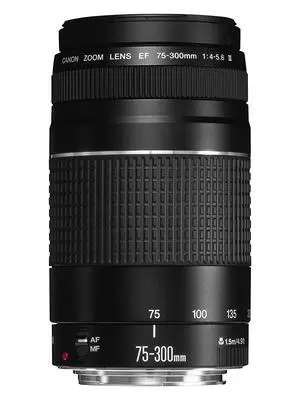 EF 75-300mm f/4-5.6 III Telephoto Zoom Lens for SLR Cameras EF 75-300mm f/4-5.6 III Telephoto Zoom Lens for SLR Cameras