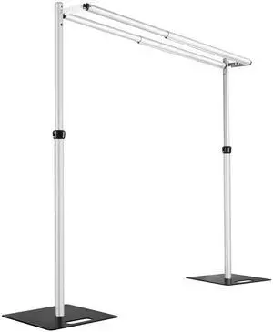 Double Backdrop Stand Heavy Duty,10x10ft Double Crossbar Pipe and Drape Stand, Adjustable Aluminium Flower Wall Backdrop, Back Drop Stand for Party Event, Trade Shows & Wedding Decor Double Backdrop Stand Heavy Duty,10x10ft Double Crossbar Pipe and Drape Stand, Adjustable Aluminium Flower Wall Backdrop, Back Drop Stand for Party Event, Trade Shows & Wedding Decor