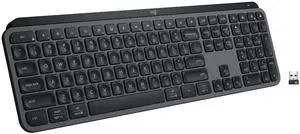 MX Keys S Wireless Keyboard, Low Profile, Fluid Precise Quiet Typing, Programmable Keys, Backlighting, Bluetooth, USB C Rechargeable, for Windows PC, Linux, Chrome, Mac - Graphite MX Keys S Wireless Keyboard, Low Profile, Fluid Precise Quiet Typing, Programmable Keys, Backlighting, Bluetooth, USB C Rechargeable, for Windows PC, Linux, Chrome, Mac - Graphite
