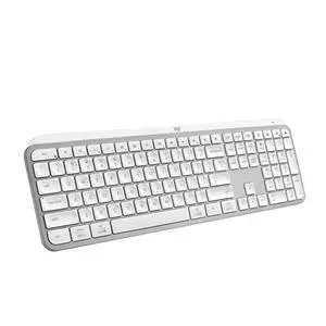 MX Keys S Wireless Keyboard, Low Profile, Fluid Precise Quiet Typing, Programmable Keys, Backlighting, Bluetooth, USB C Rechargeable, for Windows PC, Linux, Chrome, Mac - Pale Grey MX Keys S Wireless Keyboard, Low Profile, Fluid Precise Quiet Typing, Programmable Keys, Backlighting, Bluetooth, USB C Rechargeable, for Windows PC, Linux, Chrome, Mac - Pale Grey