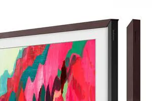 85 The Frame Customizable Bezel for TV, Magnetic Mount, Match Television to Room Décor, Interchangeable Designs and Colors, Modern Brown, VG-SCFA85BWBZA, 2021 85 The Frame Customizable Bezel for TV, Magnetic Mount, Match Television to Room Décor, Interchangeable Designs and Colors, Modern Brown, VG-SCFA85BWBZA, 2021