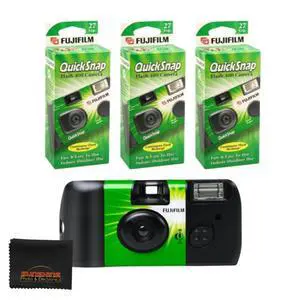 QuickSnap Flash 400 One-Time-Use Camera (3-Pack) QuickSnap Flash 400 One-Time-Use Camera (3-Pack)