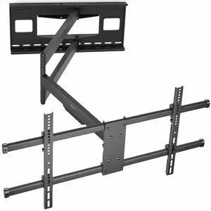 Extra Long 37 to 85 inch TV Wall Mount for LCD LED Flat and Curved Screens, Long Extended Arm Swivel Mount, Max VESA 800x400mmm, Black, MOUNT-VW080L Extra Long 37 to 85 inch TV Wall Mount for LCD LED Flat and Curved Screens, Long Extended Arm Swivel Mount, Max VESA 800x400mmm, Black, MOUNT-VW080L