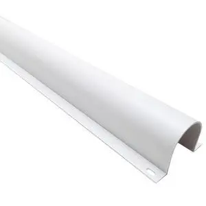 2" Plastic Flanged Wire Guard Cable Raceway - (5 x 58 Inch Sticks = 24.1 Feet) - White 2" Plastic Flanged Wire Guard Cable Raceway - (5 x 58 Inch Sticks = 24.1 Feet) - White