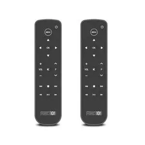 Pack of 2 Bluetooth Button Remotes for Apple TV/Apple TV 4K - Replacement Apple TV Remote (IR - BLE) No Voice Support, 2 AAA Batteries Included per Remote Pack of 2 Bluetooth Button Remotes for Apple TV/Apple TV 4K - Replacement Apple TV Remote (IR - BLE) No Voice Support, 2 AAA Batteries Included per Remote