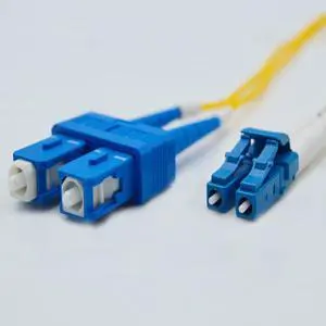 FiberCablesDirect OS2 Single-Mode Fiber Patch Cable | Length Options: 0.5M-300M | LC to SC | 85M (278.87ft) | Duplex 9/125µm | 1G/10G SFP & 10GBASE Compatible | Yellow OFNR PVC FiberCablesDirect OS2 Single-Mode Fiber Patch Cable | Length Options: 0.5M-300M | LC to SC | 85M (278.87ft) | Duplex 9/125µm | 1G/10G SFP & 10GBASE Compatible | Yellow OFNR PVC