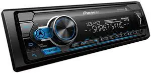 MVH-S310BT Single Din Built-In Bluetooth, MIXTRAX, USB, Auxiliary, Pandora, Spotify, iPhone, Android and Smart Sync App Compatibility Car Digital Media Receiver MVH-S310BT Single Din Built-In Bluetooth, MIXTRAX, USB, Auxiliary, Pandora, Spotify, iPhone, Android and Smart Sync App Compatibility Car Digital Media Receiver