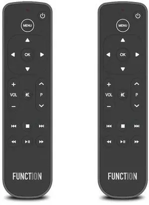 F101-ATVRM 2-Pack | Replacement Button Remote for Apple TV | Infrared Connectivity | 2 AAA Batteries Included F101-ATVRM 2-Pack | Replacement Button Remote for Apple TV | Infrared Connectivity | 2 AAA Batteries Included