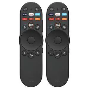 2 Pack XRT270 Vizio Smart TV Remote Replacement - Easy Setup, Shortcut Keys, Universal Remote for SmartCast TVs - Vizio Remote Control Replacement for FHD 4K Quantum D, M, P, V Series 2 Pack XRT270 Vizio Smart TV Remote Replacement - Easy Setup, Shortcut Keys, Universal Remote for SmartCast TVs - Vizio Remote Control Replacement for FHD 4K Quantum D, M, P, V Series