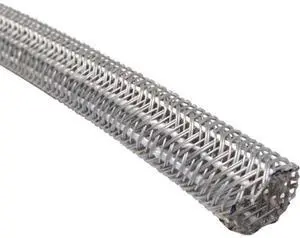 1/2" Hook Self Closing Sleeve Braid Wrap Around Sleeving Flame Retardant Flexible Mesh Cord Cover Cable Protector Wire Organizer - 100 Feet - Gray 1/2" Hook Self Closing Sleeve Braid Wrap Around Sleeving Flame Retardant Flexible Mesh Cord Cover Cable Protector Wire Organizer - 100 Feet - Gray