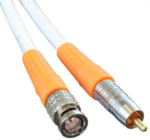 BJC Coaxial Digital Audio Cable (45 Foot, RCA to BNC, White) BJC Coaxial Digital Audio Cable (45 Foot, RCA to BNC, White)