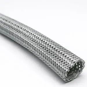 1" Hook Self Closing Sleeve Braid Wrap Around Sleeving Flame Retardant Flexible Mesh Cord Cover Cable Protector Wire Organizer - 50 Feet - Gray 1" Hook Self Closing Sleeve Braid Wrap Around Sleeving Flame Retardant Flexible Mesh Cord Cover Cable Protector Wire Organizer - 50 Feet - Gray