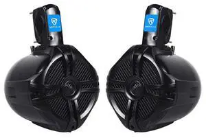 RWB65B 500W 6.5" Marine Wakeboard Tower Speakers, 4 Ohm, Waterproof, Durable Mounting, High-Fidelity Sound, Perfect for Boats, Jeeps, ATVs RWB65B 500W 6.5" Marine Wakeboard Tower Speakers, 4 Ohm, Waterproof, Durable Mounting, High-Fidelity Sound, Perfect for Boats, Jeeps, ATVs