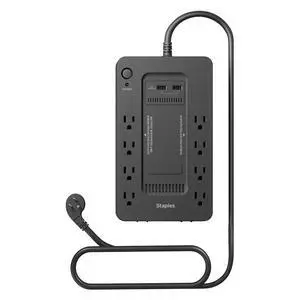 650VA UPS Battery Backup with 8 Outlets Standby Power Supply & Surge Protection for Computers, Routers & Home Office Electronics, Black 650VA UPS Battery Backup with 8 Outlets Standby Power Supply & Surge Protection for Computers, Routers & Home Office Electronics, Black