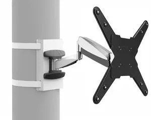 Exposed Column 40 to 70 inch TV Pneumatic Arm Pillar Mount for LED LCD Plasma Screens, Silver, Mount-TVCL1 Exposed Column 40 to 70 inch TV Pneumatic Arm Pillar Mount for LED LCD Plasma Screens, Silver, Mount-TVCL1