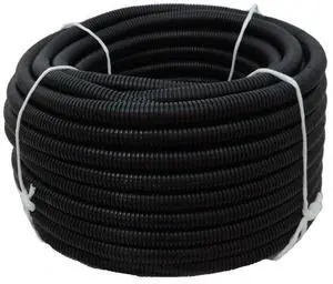 Flexible Polyethylene HDPE Non-Split Corrugated Wire Loom Tubing (Black, 1" Dia. x 100 ft) Flexible Polyethylene HDPE Non-Split Corrugated Wire Loom Tubing (Black, 1" Dia. x 100 ft)