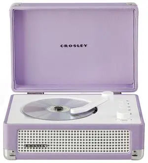 CR3505A-LN Cruiser Retro Portable CD Player with Stereo Bluetooth Speakers and FM Radio, Lavender CR3505A-LN Cruiser Retro Portable CD Player with Stereo Bluetooth Speakers and FM Radio, Lavender