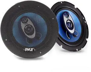 4 New PL63BL 6.5" 720 Watt 3-Way Car Audio Coaxial Speakers Blue Stereo 4 New PL63BL 6.5" 720 Watt 3-Way Car Audio Coaxial Speakers Blue Stereo