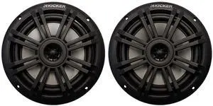 Black OEM Replacement Marine 6.5" 4 Ohm Coaxial Speakers Black OEM Replacement Marine 6.5" 4 Ohm Coaxial Speakers
