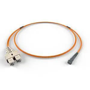 FiberCablesDirect OM1 Multimode Fiber Patch Cable | Length Options 0.5M300M | MTRJ SC | 45M (147.64ft) | Duplex 62.5/125µm | 1Gb Ethernet | Orange OFNR PVC FiberCablesDirect OM1 Multimode Fiber Patch Cable | Length Options 0.5M300M | MTRJ SC | 45M (147.64ft) | Duplex 62.5/125µm | 1Gb Ethernet | Orange OFNR PVC