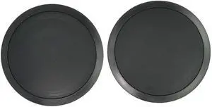 Pair CC80T Black 8" Commercial 70V Ceiling Speakers, 20W, 8 Ohm, Aimable Tweeter, Paintable Grill, High-Fidelity Sound, for Restaurants/Bars/Cafes Pair CC80T Black 8" Commercial 70V Ceiling Speakers, 20W, 8 Ohm, Aimable Tweeter, Paintable Grill, High-Fidelity Sound, for Restaurants/Bars/Cafes