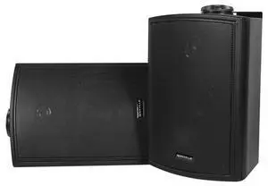 HP5S-8 BK (2) 420W 5.25" Outdoor/Indoor Wall Mount Speakers, 8-Ohm, Weather Resistant, Swivel Brackets, Paintable Grill, Perfect for Patios and Home Theater HP5S-8 BK (2) 420W 5.25" Outdoor/Indoor Wall Mount Speakers, 8-Ohm, Weather Resistant, Swivel Brackets, Paintable Grill, Perfect for Patios and Home Theater