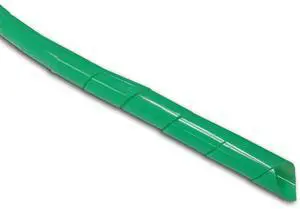 1" Spiral Cable Wrap Polyethylene Expandable Abrasion Protector Wire Sleeve - 100 Feet - Green 1" Spiral Cable Wrap Polyethylene Expandable Abrasion Protector Wire Sleeve - 100 Feet - Green