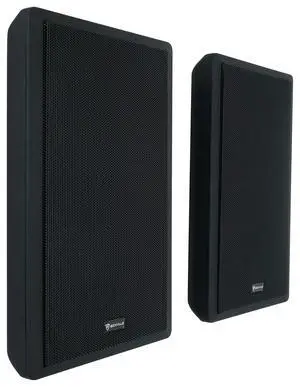 RockSlim Pair Black 5.25" 240W Home Theater Speakers, 8 Ohm, Slim Wall-Mount Design, Clear Audio, Durable Build, for Home Theater Enthusiasts RockSlim Pair Black 5.25" 240W Home Theater Speakers, 8 Ohm, Slim Wall-Mount Design, Clear Audio, Durable Build, for Home Theater Enthusiasts