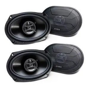 Zeus ZS-693, 800 Watt 6 x 9 Inch 3 Way Car Audio Coaxial Speakers, 2 Pairs, Black Zeus ZS-693, 800 Watt 6 x 9 Inch 3 Way Car Audio Coaxial Speakers, 2 Pairs, Black