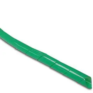 1.25" Spiral Cable Wrap Polyethylene Expandable Abrasion Protector Wire Sleeve - 50 Feet - Green 1.25" Spiral Cable Wrap Polyethylene Expandable Abrasion Protector Wire Sleeve - 50 Feet - Green
