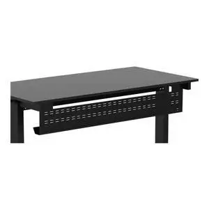 Stand Up Desk Store Under Desk Cable Management Tray Black Horizontal Computer Cord Raceway and Modesty Panel (Black, 39") Stand Up Desk Store Under Desk Cable Management Tray Black Horizontal Computer Cord Raceway and Modesty Panel (Black, 39")