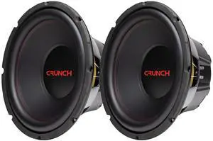 CRW12D4 12 Inch 800 Watt RMS 4 Ohm Dual Voice Coil Car Audio Subwoofer Speakers with Spade Terminals for Sealed or Vented Enclosure (2 Pack) CRW12D4 12 Inch 800 Watt RMS 4 Ohm Dual Voice Coil Car Audio Subwoofer Speakers with Spade Terminals for Sealed or Vented Enclosure (2 Pack)