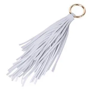 Handbag Tassel Charms Keychain with Gold Ring Women Leather Tassel Key Fob PU Leather Pendant Keychian Circle Car Key Rings Holder for Men Women Bag Wallet Decor(Gray) Handbag Tassel Charms Keychain with Gold Ring Women Leather Tassel Key Fob PU Leather Pendant Keychian Circle Car Key Rings Holder for Men Women Bag Wallet Decor(Gray)