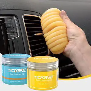 2Pack Cleaning Gel for Car Putty Car Cleaning Auto Gel Detail Tools Car Interior Cleaner Universal Dust Removal Gel Car Vent Cleaner Keyboard Cleaner Blue Yellow (320g/11.2oz) 2Pack Cleaning Gel for Car Putty Car Cleaning Auto Gel Detail Tools Car Interior Cleaner Universal Dust Removal Gel Car Vent Cleaner Keyboard Cleaner Blue Yellow (320g/11.2oz)