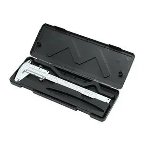 (R) 0-6inch/0-150mm Vernier Caliper Imperial & Metric Measuring Tool, Carbon Steel Manual Non Digital Caliper, +/-0.001in/0.02mm Accuracy (R) 0-6inch/0-150mm Vernier Caliper Imperial & Metric Measuring Tool, Carbon Steel Manual Non Digital Caliper, +/-0.001in/0.02mm Accuracy