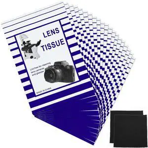 500 Pieces Lens Cleaning Paper Tissue and 2 Double Sided Cleaning Cloth-Lens Cleaning Paper for Camera Lenses, Microscopes, Computer Screens, Magnifiers, Glasses, 10 Booklets 500 Pieces Lens Cleaning Paper Tissue and 2 Double Sided Cleaning Cloth-Lens Cleaning Paper for Camera Lenses, Microscopes, Computer Screens, Magnifiers, Glasses, 10 Booklets