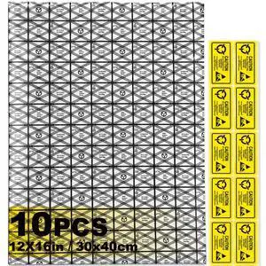 10 Pack 12x16in Large Antistatic Bag for Motherboard & GPU, Anti Static Bags for Electronics, ESD Shielding Static Bags with 10 Warning Labels, Reusable Semi-Transparent Anti Static Bag GPU, SSD, RAM 10 Pack 12x16in Large Antistatic Bag for Motherboard & GPU, Anti Static Bags for Electronics, ESD Shielding Static Bags with 10 Warning Labels, Reusable Semi-Transparent Anti Static Bag GPU, SSD, RAM