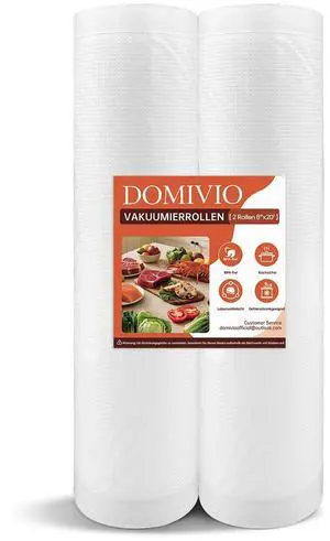 Vacuum Sealer Rolls 2 Pack, 8" x 16' Vacuum Seal Bags for Food Storage Saver, BPA-Free FoodSaver Bags Rolls for Freezer, Meal Prep & Sous Vide Cooking Vacuum Sealer Rolls 2 Pack, 8" x 16' Vacuum Seal Bags for Food Storage Saver, BPA-Free FoodSaver Bags Rolls for Freezer, Meal Prep & Sous Vide Cooking