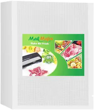 50 Quart Size 8" x 12" Vacuum Sealer Bags with BPA Free and Heavy Duty,Great for Food Storage Vaccume Sealer PreCut Bag 50 Quart Size 8" x 12" Vacuum Sealer Bags with BPA Free and Heavy Duty,Great for Food Storage Vaccume Sealer PreCut Bag