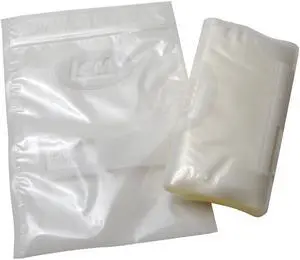 Products Quart Zipper Top Vacuum Sealer Bags, 8 x 12 Inches, Compatible with Most Major Vacuum Sealer Brands, 18 Count Products Quart Zipper Top Vacuum Sealer Bags, 8 x 12 Inches, Compatible with Most Major Vacuum Sealer Brands, 18 Count