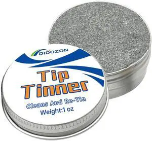 Tip Tinner, Soldering Iron Tip Cleaner and Re-Tinning Solution, 1 pcs, 1 oz Tip Tinner, Soldering Iron Tip Cleaner and Re-Tinning Solution, 1 pcs, 1 oz