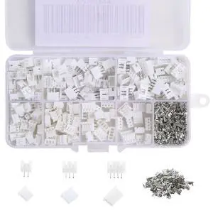 450Pcs 2.0mm JST-PH Connector Kit with 2.0mm Female Pin Header 2/3/4 Pin Housing Connector Adapter Plug Terminal Kit 450Pcs 2.0mm JST-PH Connector Kit with 2.0mm Female Pin Header 2/3/4 Pin Housing Connector Adapter Plug Terminal Kit
