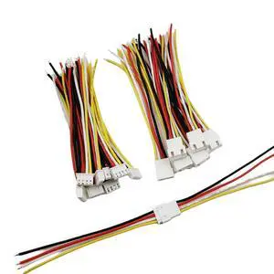 10 Pairs JST XH Connectors Kit XH 2.54mm 4 Pin Male and Female Connector Socket Plug with 10cm 22 AWG Soft Silicone Cable Wires 10 Pairs JST XH Connectors Kit XH 2.54mm 4 Pin Male and Female Connector Socket Plug with 10cm 22 AWG Soft Silicone Cable Wires