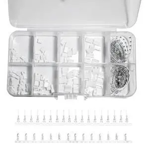360PCS JST MX 1.25MM Connector Assortment Kit, 1.25MM Pitch Male and Female Housing Connectors, 2/3/4/5 Pin Housing Adapter Plug Terminal 360PCS JST MX 1.25MM Connector Assortment Kit, 1.25MM Pitch Male and Female Housing Connectors, 2/3/4/5 Pin Housing Adapter Plug Terminal